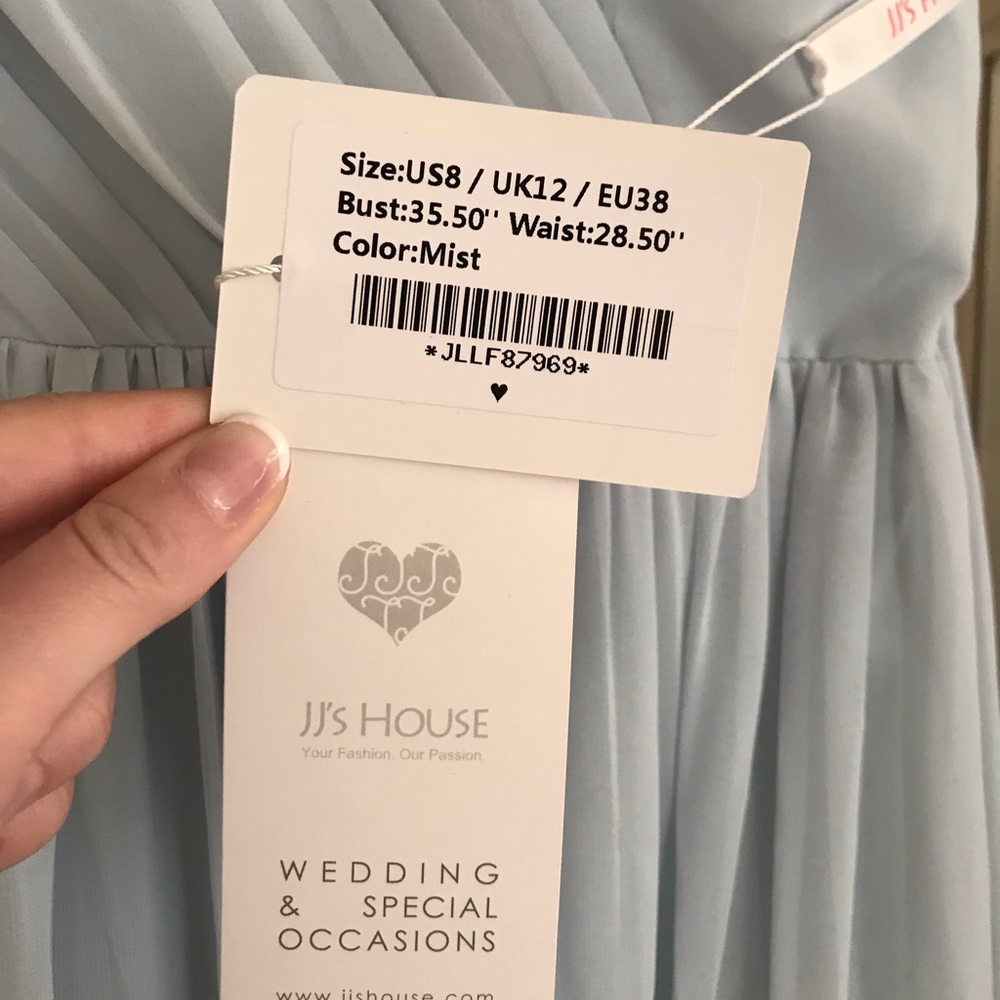 Mist JJHouse Bridesmaid Dress - Picture 2 of 4